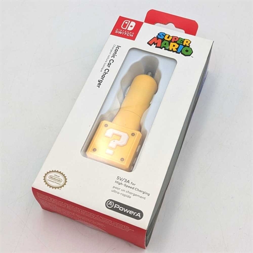 Super Mario Car Adapter - Nintendo Switch Accessories (B Grade) (Used)